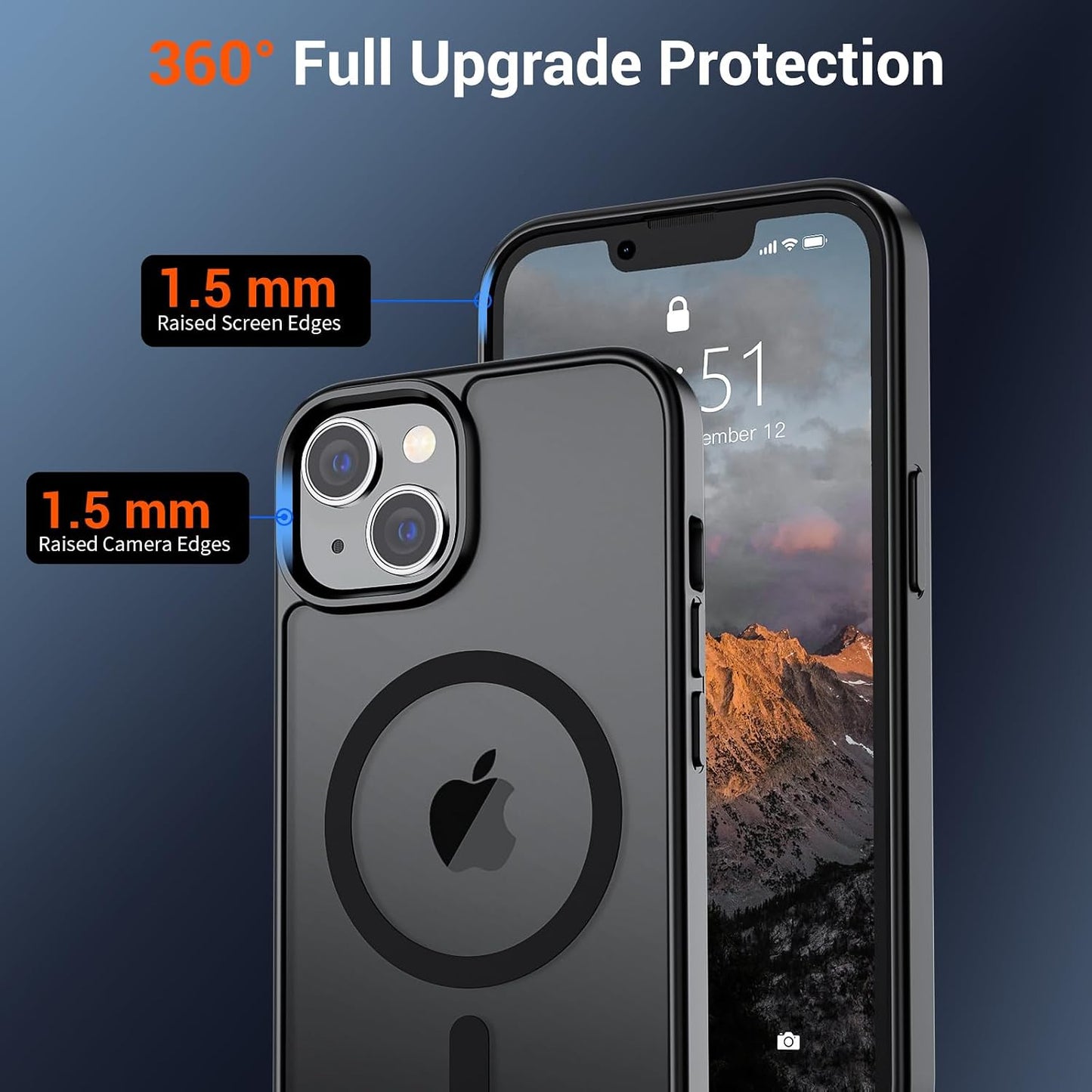 Magnetic Case Cover Armor Drop-Proof Defender Protective  - ONXW96 2438-2