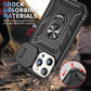 Hybrid Case Cover Metal Ring Lens Protects Kickstand Shockproof Armor  - ONXW118 2466-6