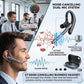 Wireless Earphone Ear-hook Headphone Boom Mic Handsfree Single Headset  - ONXW217 2567-3
