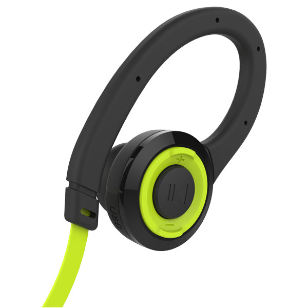 Wireless Bluetooth Earbuds – Neckband Sports Headset With Mic – Over-Ear Style – Sweatproof – Black