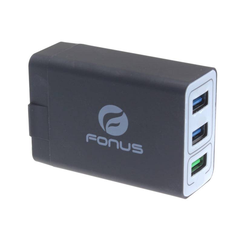Home Charger 34W 6.8Amp 3-Port USB One Fast Port Travel