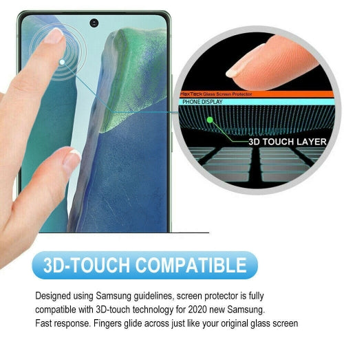 Screen Protector Tempered Glass 3D Curved Edge Full Cover HD Clear - ONE92