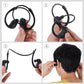 Wireless Headphones Sports Earphones Hands-free Mic Folding Neckband Headset