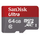 64GB Memory Card Sandisk Ultra High Speed MicroSD Class 10 MicroSDXC