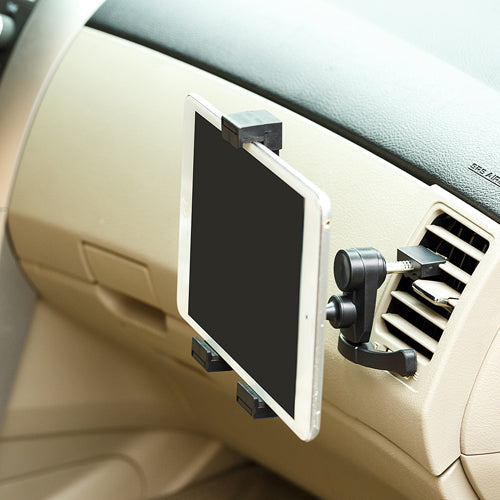 Car Mount Air Vent Tablet Holder Rotating Cradle Strong Grip – OdeMobile