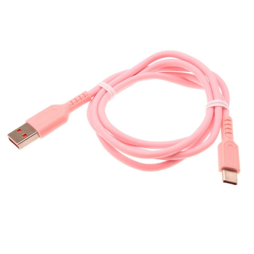 3ft USB-C Cable Pink Charger Cord Power Wire Type-C