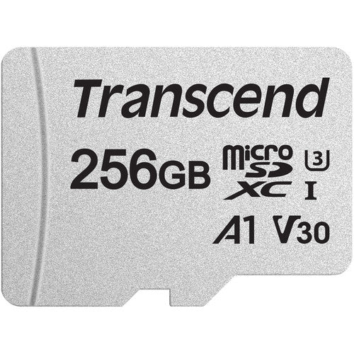 256GB Memory Card Transcend High Speed MicroSD Class A1 U3 MicroSDXC