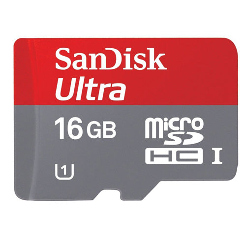 16GB Memory Card Sandisk Ultra High Speed MicroSD Class 10 MicroSDHC