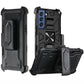 Case Belt Clip Holster Swivel Cover Kickstand Armor - ONZ04