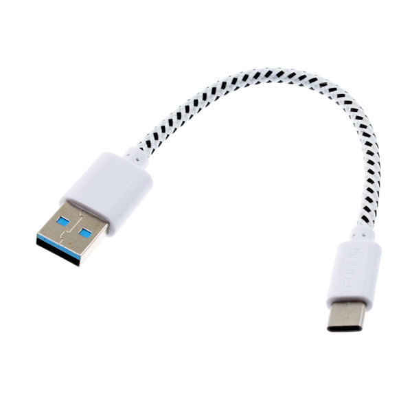 Short USB Cable Type-C Charger Cord Power Wire USB-C