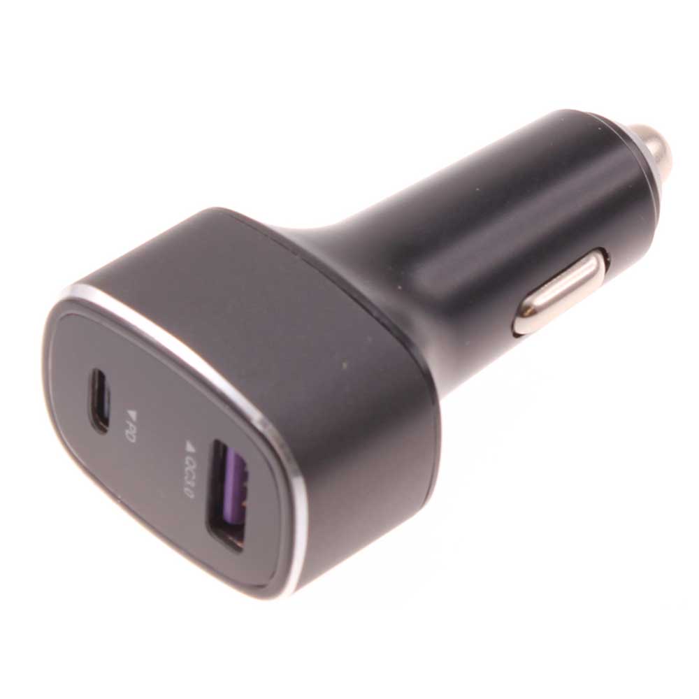 36W PD Fast Car Charger 6ft USB-C Cable 2-Port Long Cord Power Adapter Type-C Wire - ONY32