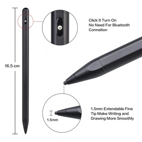2023 Pencil for iPad 9th/10th Generation Pen,Magnetic and Palm Rejection  Touch Pen with 1.5mm POM Fine Point Tip Stylus Compatible with Apple iPad