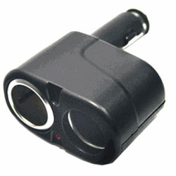 Car Charger DC Socket 2-Port Power Adapter Vehicle