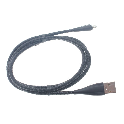Metal USB Cable 3ft Charger Cord Power Wire Braided