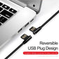 Angle USB Cable 10ft Charger Cord Power Wire Sync