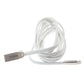 USB Cable 6ft Flat Charger Cord Power Wire