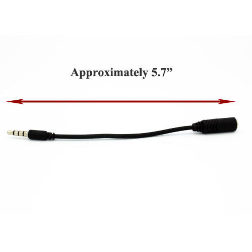 Headphone Adapter 2.5mm to 3.5mm Earphone Jack Converter Earbud