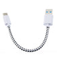 Short USB Cable Type-C Charger Cord Power Wire USB-C