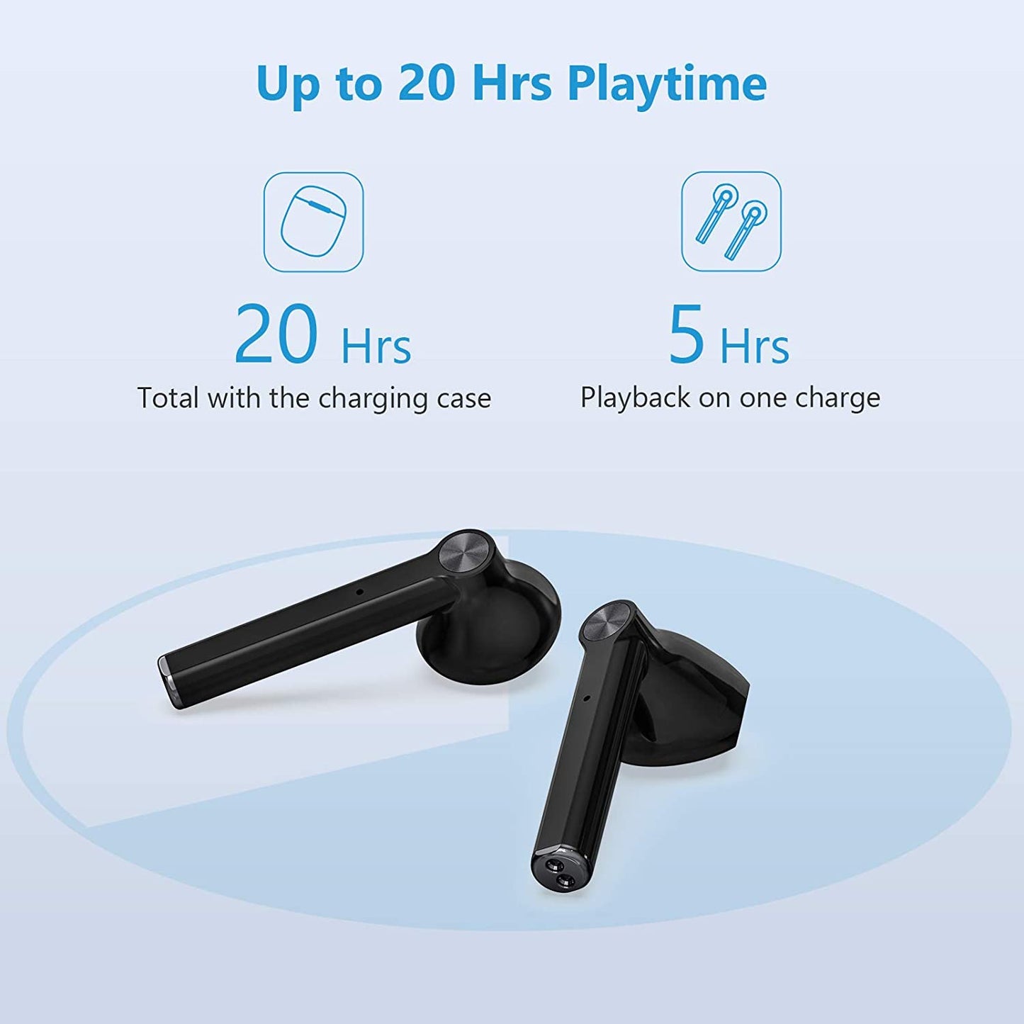 TWS Earphones Wireless Earbuds Headphones True Stereo Headset - ONXYB