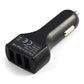 Car Charger 36W 3-Port USB 4.8A Type-C Cable 6ft