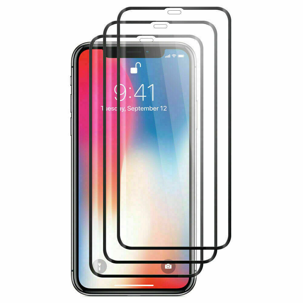 3 Pack Screen Protector Tempered Glass 5D Touch Curved Edge Full Cover Bubble Free - ON3R48