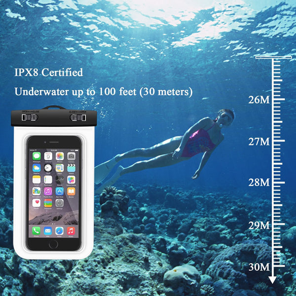 Waterproof Case Underwater Bag Floating Cover Touch Screen 94-4