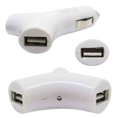 Car Charger 2.2A 2-Port USB DC Socket Power Adapter