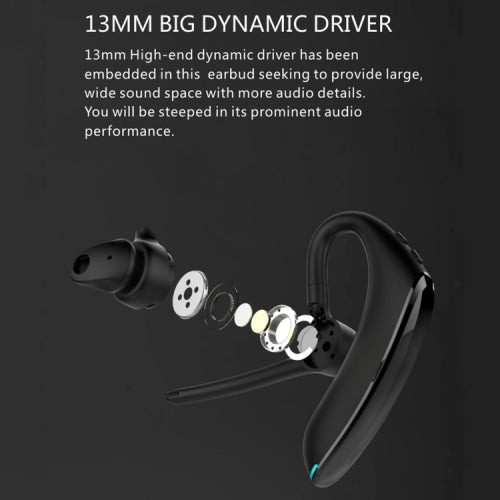 Over The Ear Bluetooth Eearphone Headphone Boom Microphone