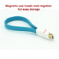 Short USB Cable MicroUSB Charger Cord Power Wire
