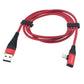 USB Cable Earphone Jack 2-in-1 Earpod Headphone Port Power Cord Splitter Wire