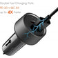 Quick Car Charger 36W 2-Port USB Cable Type-C PD Power Adapter - ONE16
