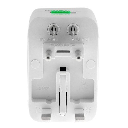 International Charger USB Port Travel Adapter Plug Converter AC Power