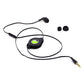 Mono Headset Retractable Type-C Adapter Earphone Hands-free Mic Single Earbud