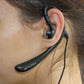Wired Mono Headset Earphone w Mic Headphone 3.5mm Single Earbud Hands-free