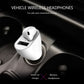 Wireless Earphone Docking Car Charger Mono Headset Headphone Single Earbud With Microphone