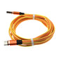 6ft USB-C Cable Orange Type-C Charger Cord Power Wire