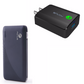 Fonus 10000mAh Power Bank - Black + 18W Adaptive Fast USB Home Charger Qualcomm Quick Charge 3.0