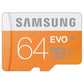 64GB Memory Card Samsung Evo High Speed MicroSD Class 10 MicroSDXC