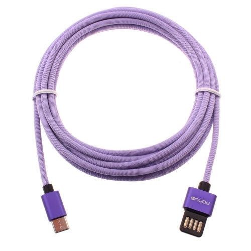 10ft USB-C Cable Purple Extra Long Fast Charger Power Cord Type-C - ONA93