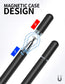 Stylus Touch Screen Pen Fiber Tip Aluminum Lightweight Black - ONZ79