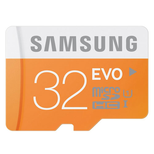 32GB Memory Card Samsung Evo High Speed MicroSD Class 10 MicroSDHC