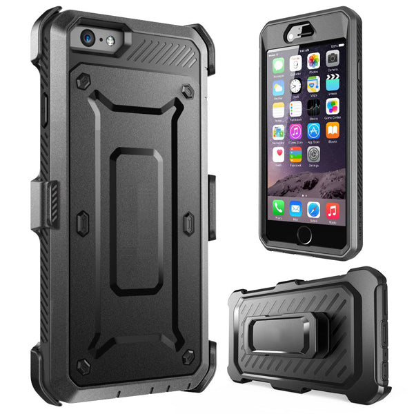 Case Belt Clip Holster Built-in Screen Protector Swivel Slim Fit Cover