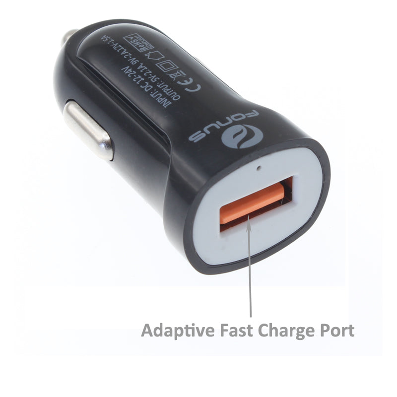 Fast Home Car Charger USB Cable Type-C 6ft Long Travel Power