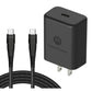 27W Fast Home Charger TurboPower PD 6ft TYPE-C Cable USB-C Power Adapter - ONE23