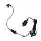Mono Headset Wired Earphone Handsfree Mic Headphone Single Earbud