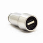 Car Charger 3.1A 2-Port USB Power Adapter Stainless Steel
