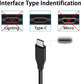 3ft, 6ft and 10ft Long USB-C Cable Fast Charge TYPE-C Cord Power Wire Sync High Speed - ONY80
