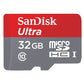 32GB Memory Card Sandisk Ultra High Speed MicroSD Class 10 MicroSDHC