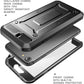 Case Belt Clip Swivel Holster Built-in Screen Protector Hybrid Slim Fit Cover 124-4