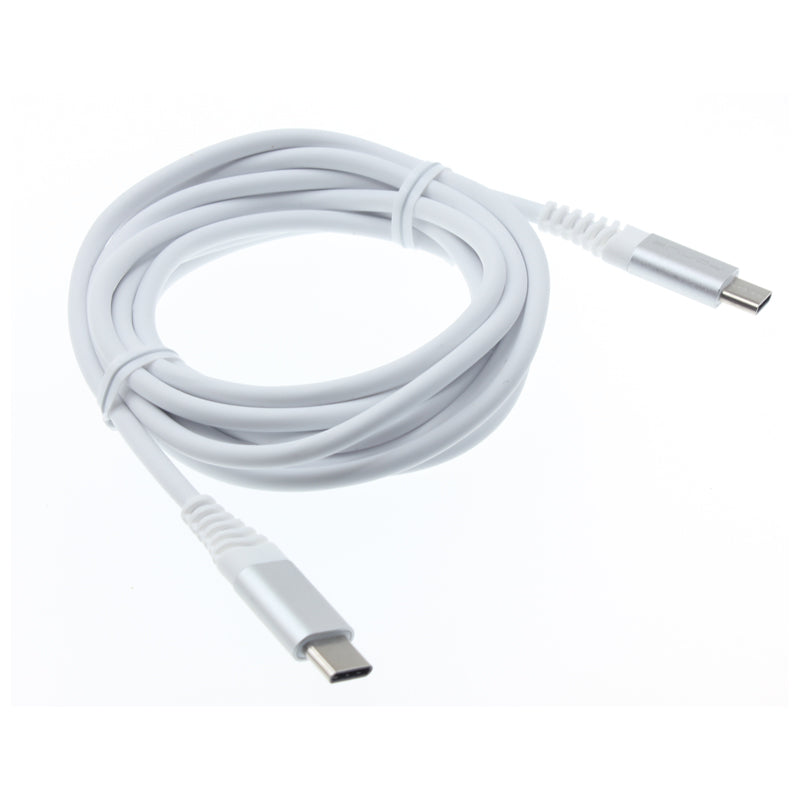 USB Cable 6ft Type-C to Type-C Charger Cord Power Wire